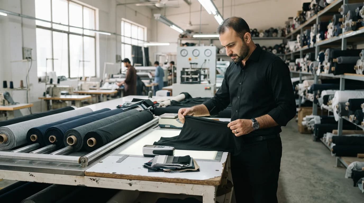 Inspecting sourced fabric rolls