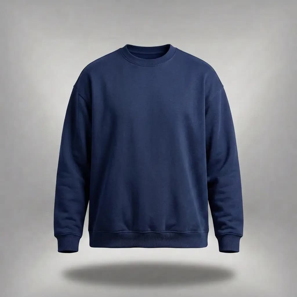 Private label crewneck sweatshirt