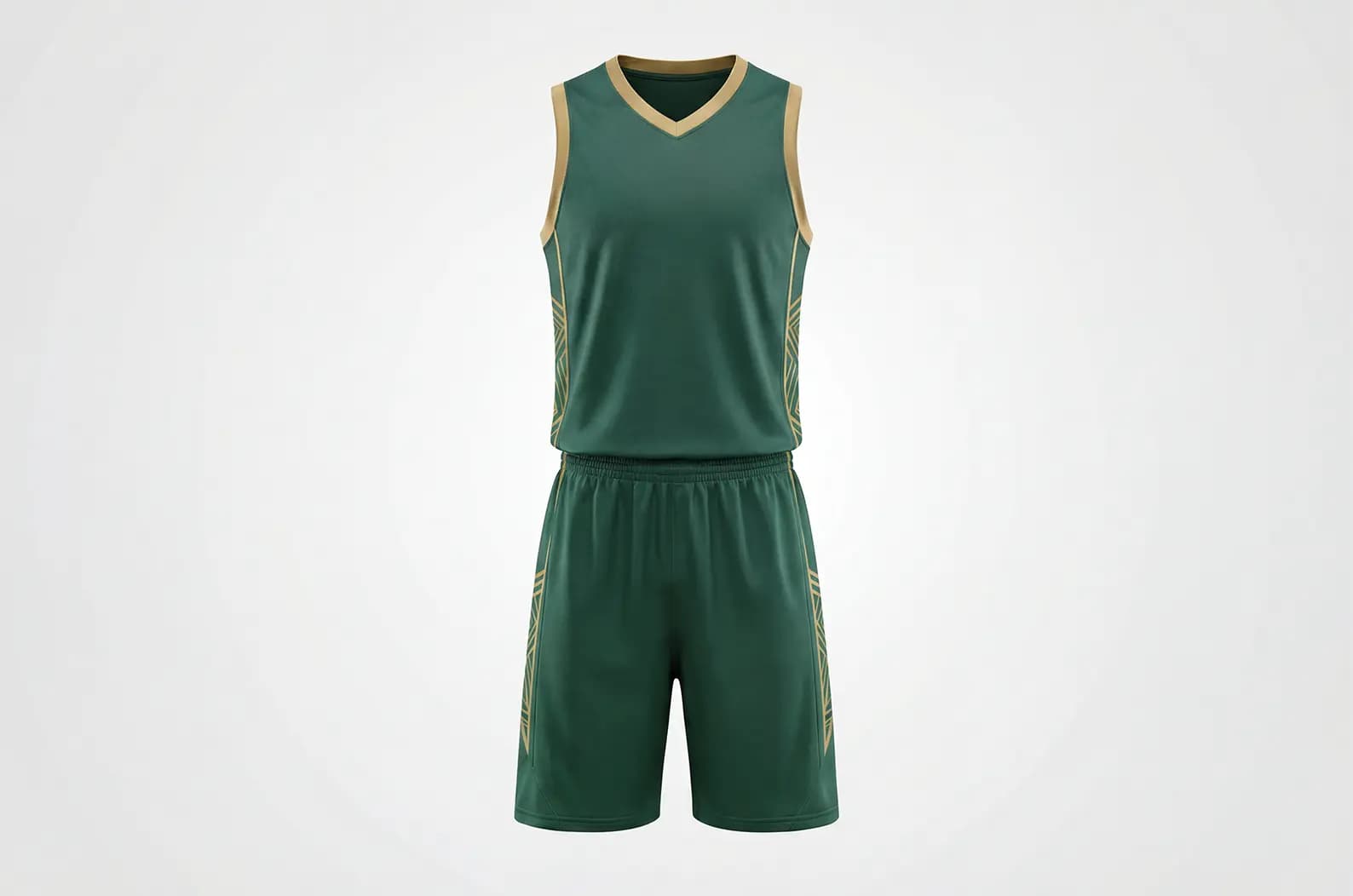 Performance sportswear kit graded across a size run