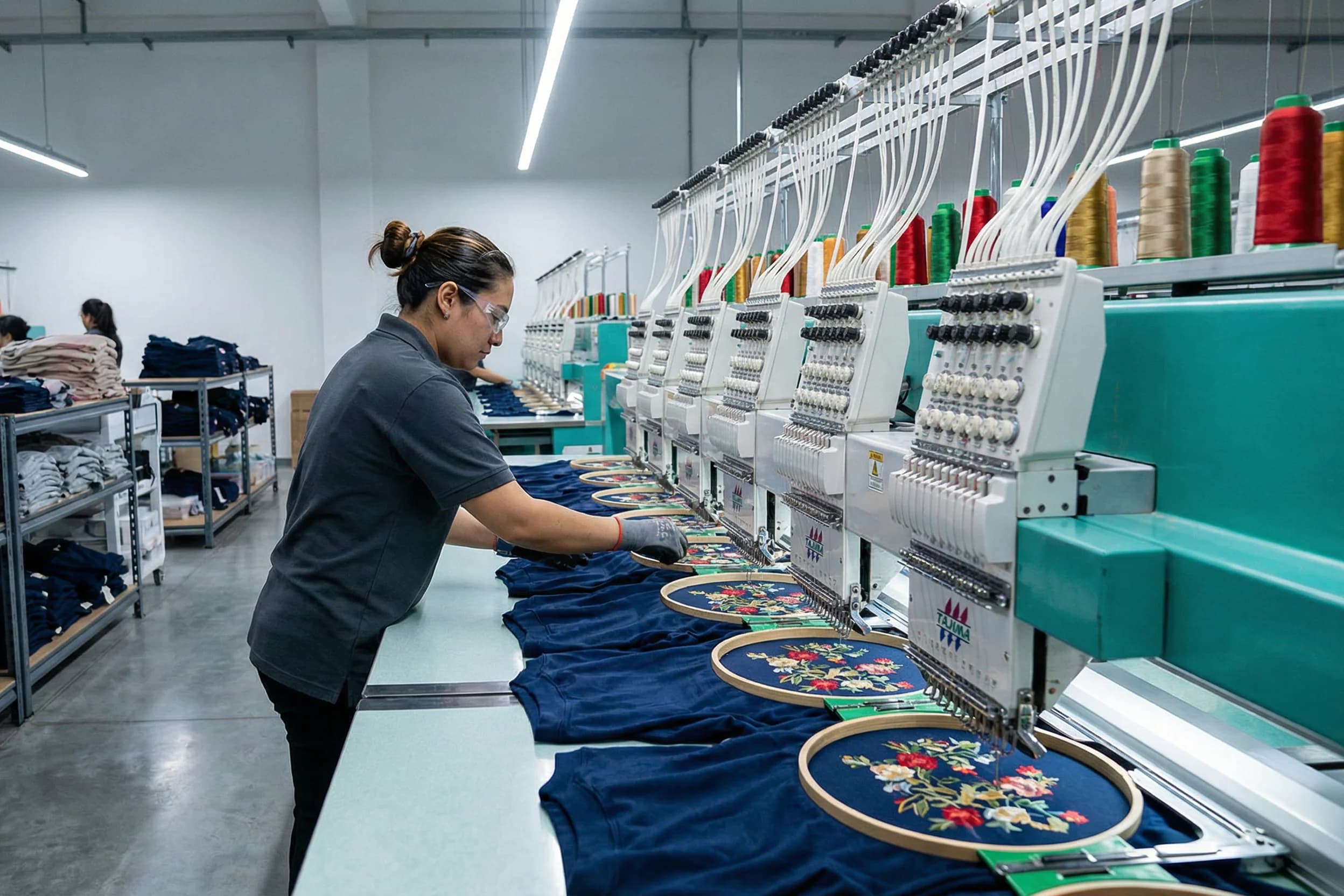 Embroidery Manufacturing
