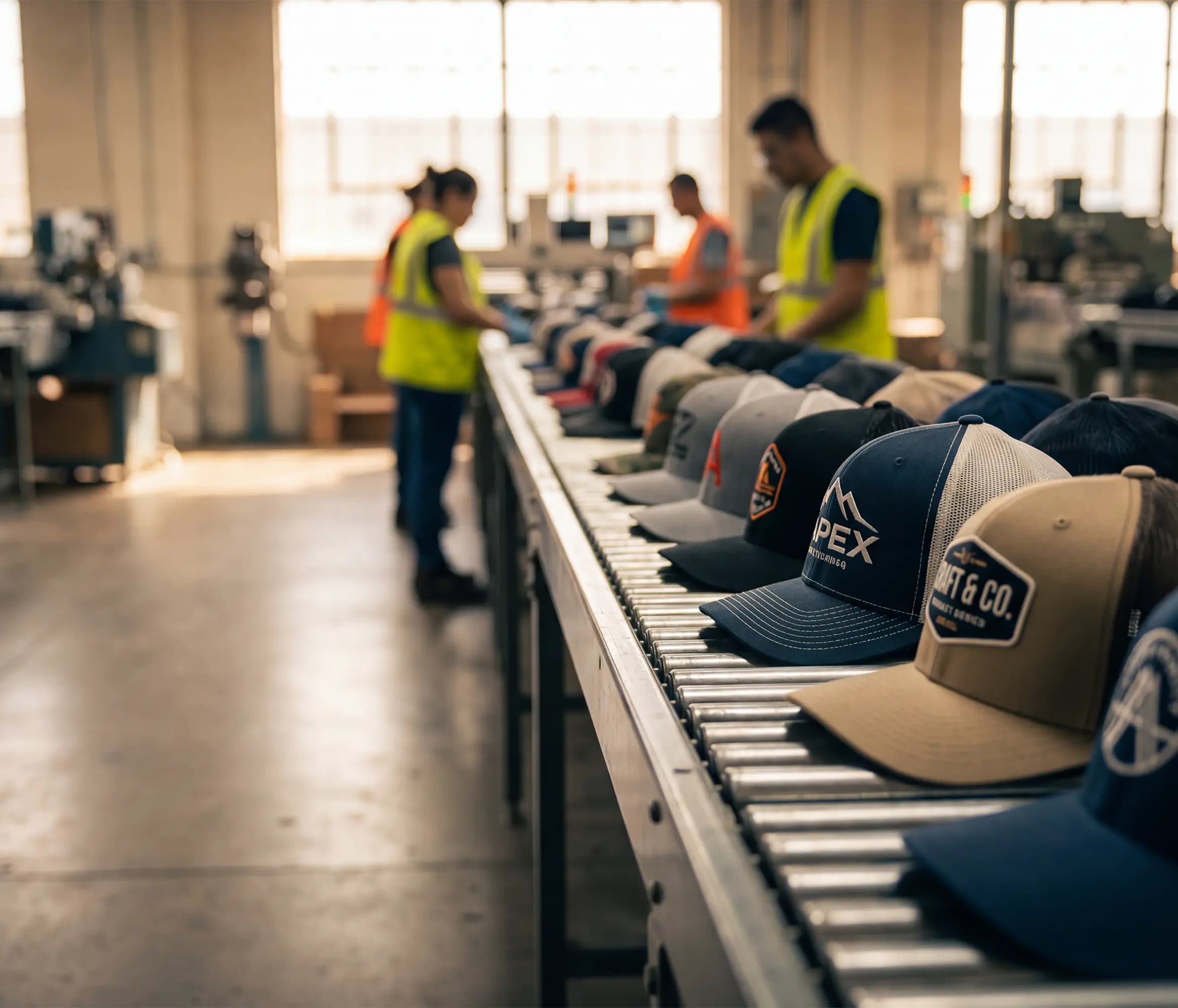 Custom Caps Manufacturing