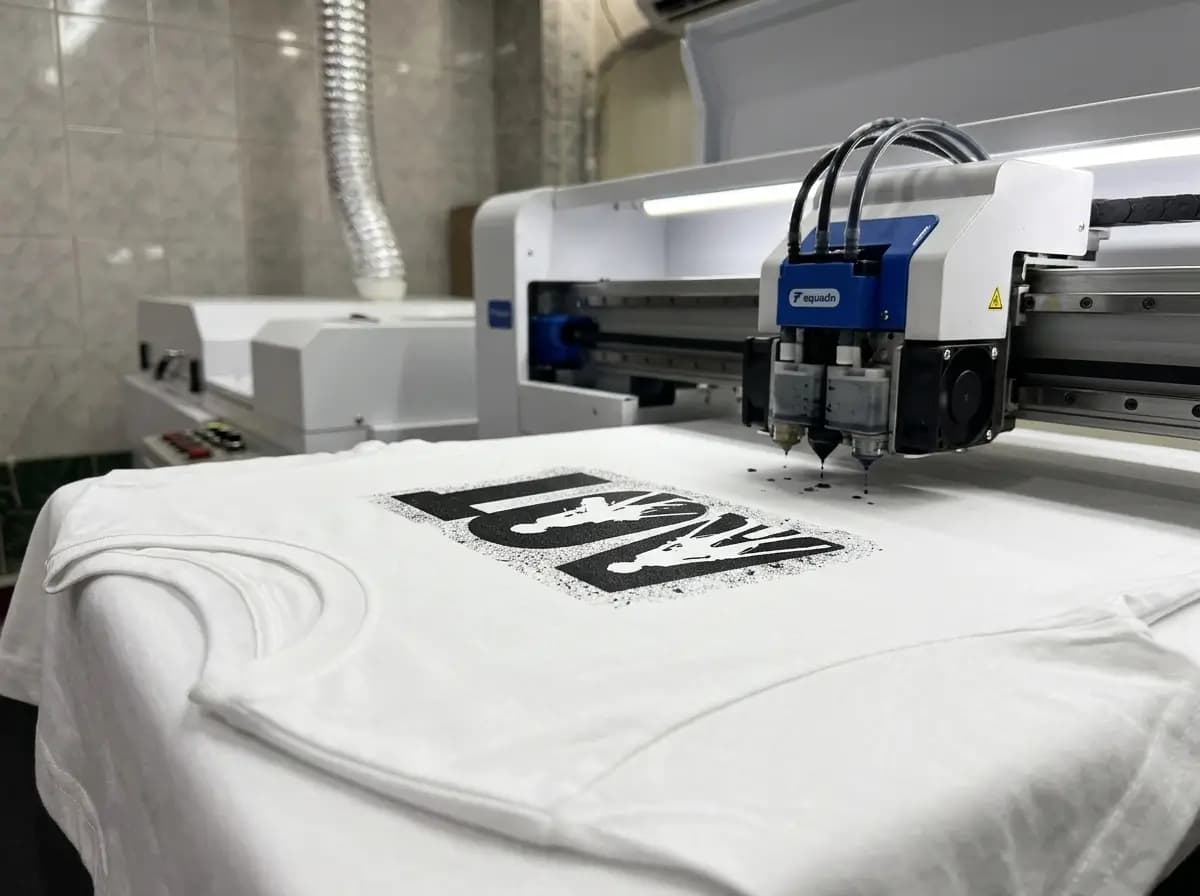 Custom apparel printing partner printing branded garments in-house for US brands, teams, and distributors