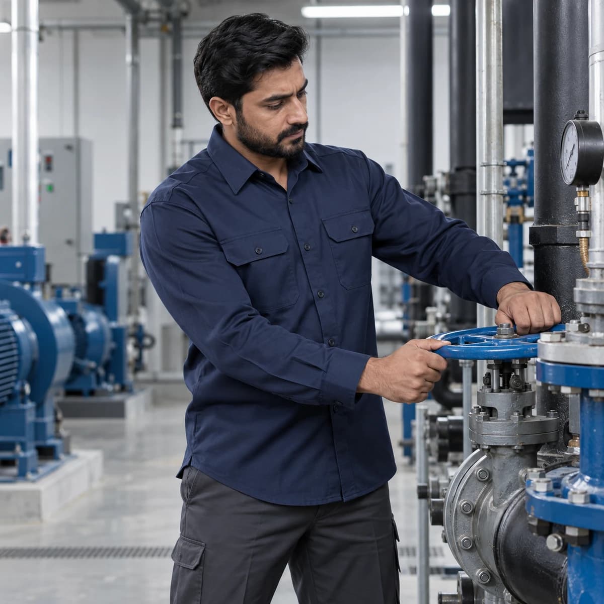 Constructed work shirt uniform with durable seams