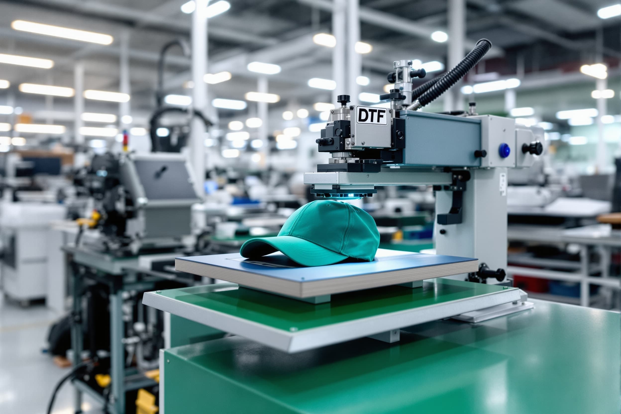 Commercial cap printing equipment