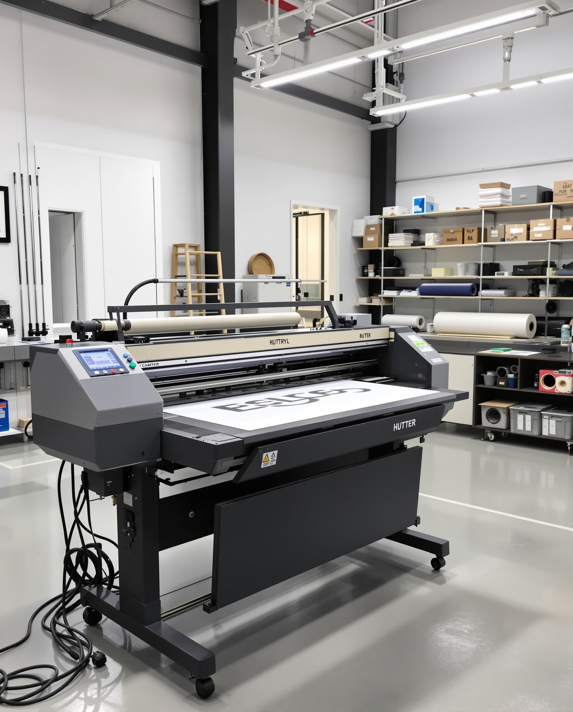 Industrial vinyl cutting plotter