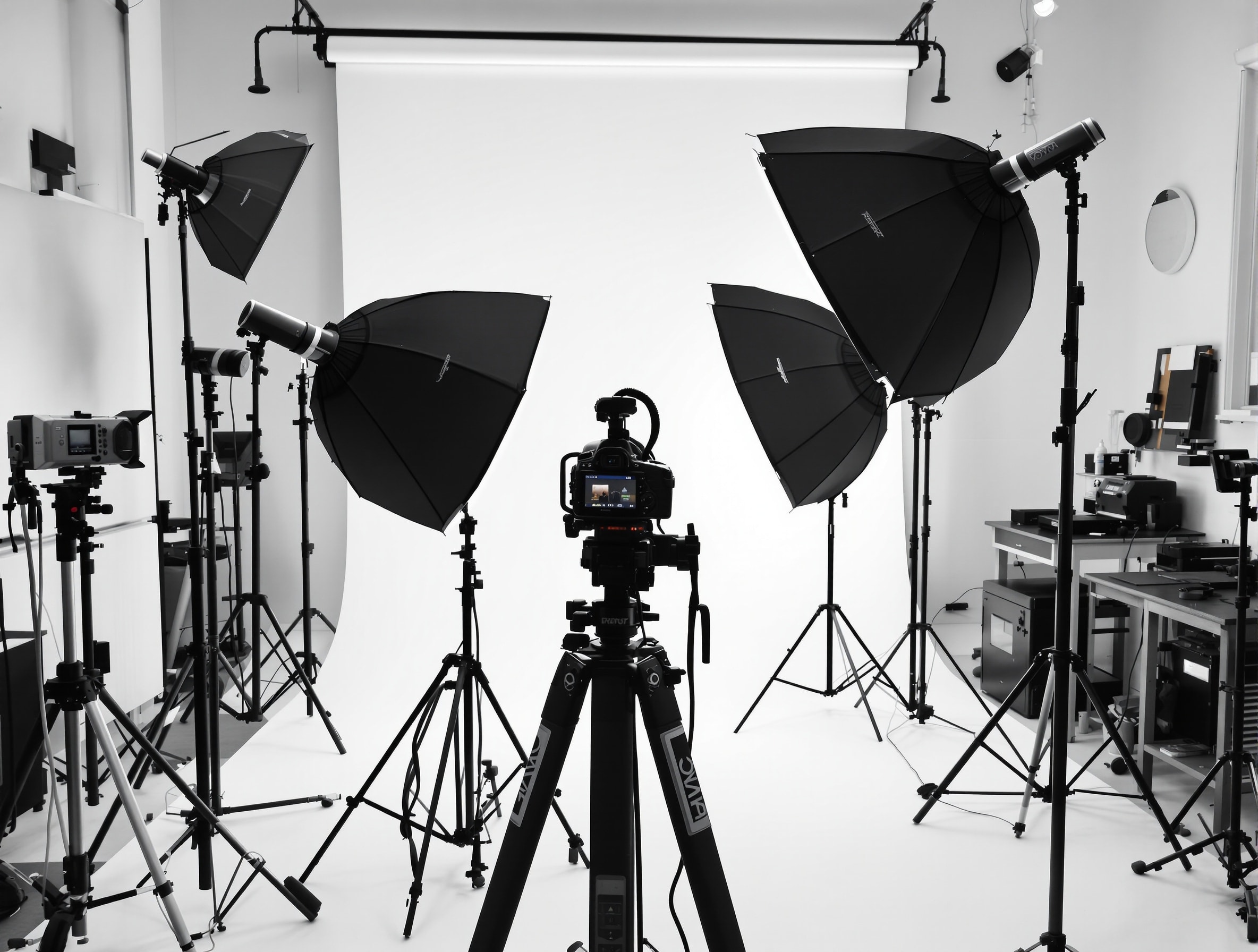 In-house photography studio